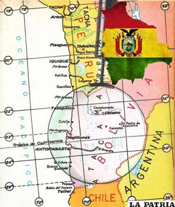 Territorio que perdió Bolivia ante Chile