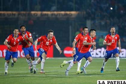 Los chilenos ganaron ayer su primera Copa América /terra.es