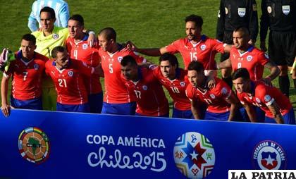 La selección de Chile que obtuvo el título de la Copa América /as.com