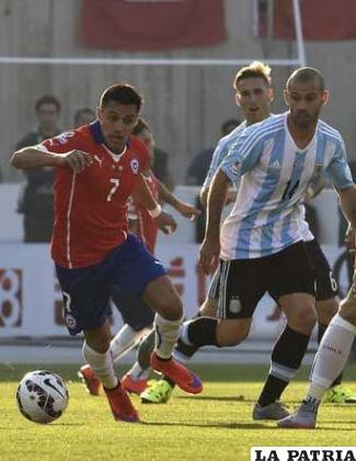 Chile tuvo más tiempo la pelota /as.com