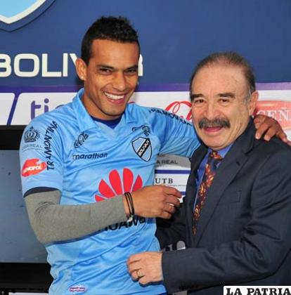 William Ferreira junto a Guido Loayza /APG