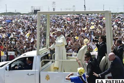 Papa Francisco recuerda a los marginados /andina.com.pe