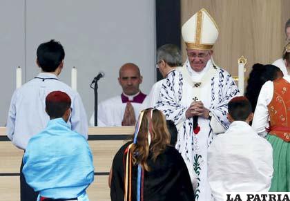 Hoy llega el Papa Francisco a La Paz /uniondelmarino.com