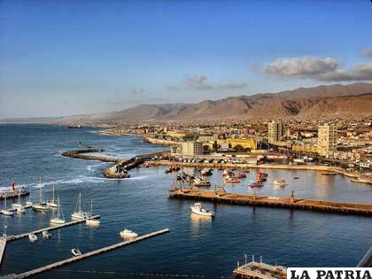 Puerto de Antofagasta, que perteneció a Bolivia