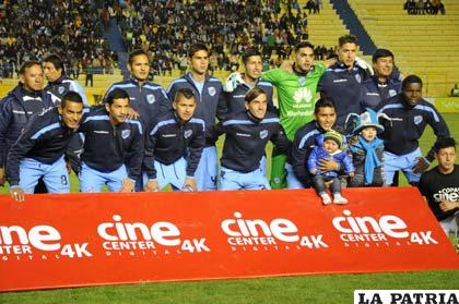 El plantel de Bolívar que participa en la Copa de Invierno /APG