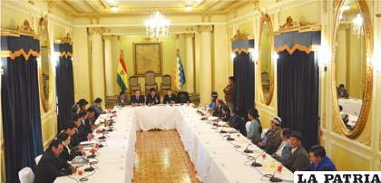 1ra. Sesión del Consejo Nacional de Autonomías - 11 de febrero, 2015/Palacio de Gobierno