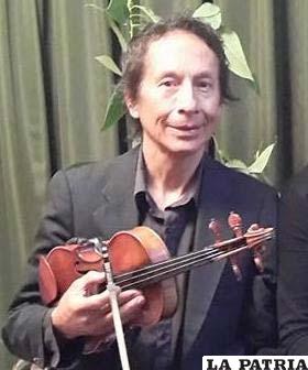 Ramiro Jiménez Alarcón, director del Cuarteto de Cuerdas