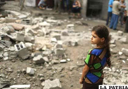 Música entre escombros para tratar a los niños traumatizados de Gaza