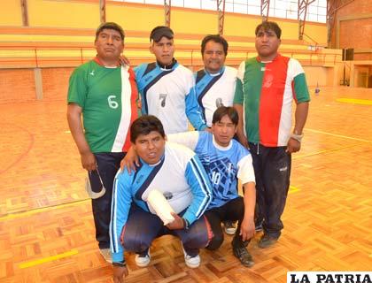 Deportistas que representarán a Oruro en el nacional de goodball