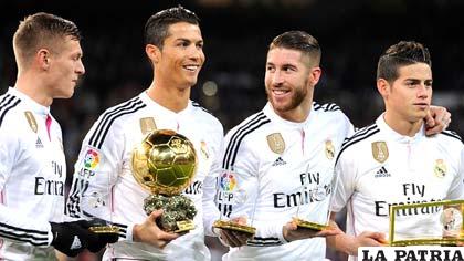 Kroos, Cristiano, Ramos y Rodríguez, galardonados por la FIFA /beinsports.tv