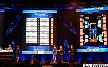 El sorteo se desarrolló anoche en la sede de la Conmebol /conmebol.com