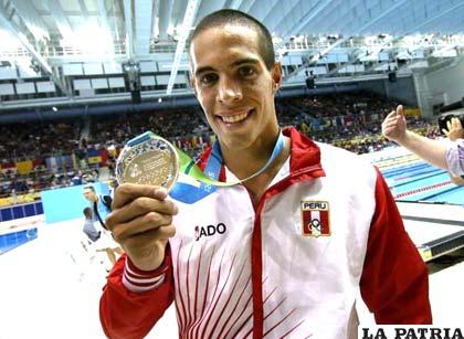 El nadador peruano Mauricio Fiol fue descalificado por dopaje /toronto2015.org