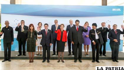 Los presidentes de los Estados miembros del Mercado Común del Sur (Mercosur) /ABI