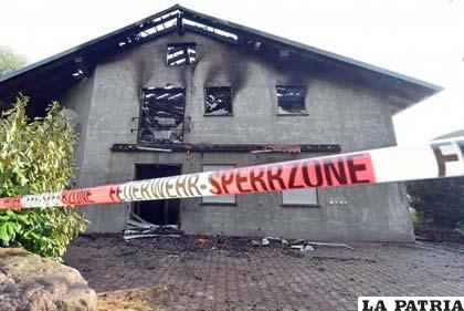 Desconocidos prendieron fuego a centro de acogida de refugiados en Alemania /info7.mx