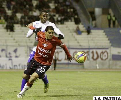 En el partido de ida jugado en Oruro venció Wilstermann (2-1)