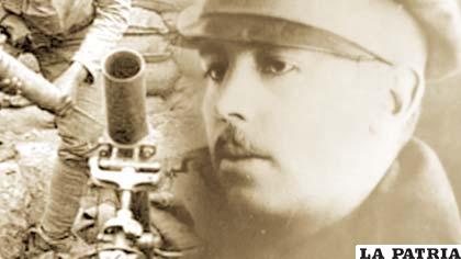 D. Luis Humberto Beltrán durante la Guerra del Chaco
