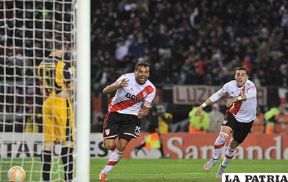 River Plate venció 2-0 a Guaraní en la ida /cadena3.com