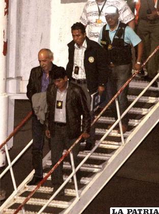 La llegada de Chávez a Santa Cruz /APG
