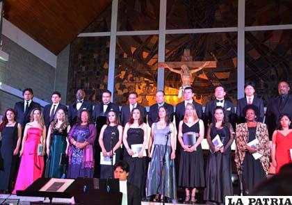 Coro de la Universidad Privada Boliviana /ANF