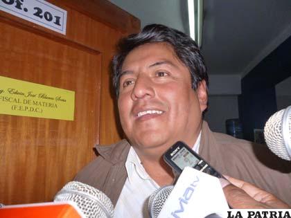 El ex alcalde la ciudad de El Alto, Edgar Patana /ABI