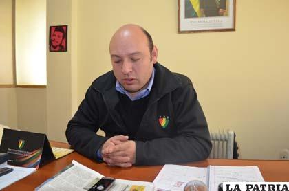 Procurador departamental Raúl Serrano