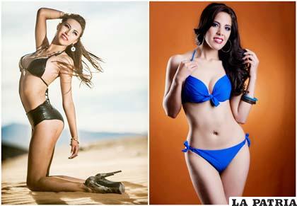 Lucero Yaksic y Cecilia Taboada, hermosas candidatas orureñas