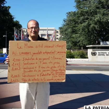 Huelga de hambre de Ali Lmrabet /news.vice.com