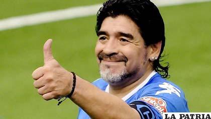 Diego Armando Maradona y su objetivo de conducir la FIFA /hoy.com