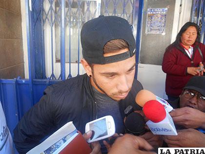 Enrique Montesinos llegó a Oruro y se sumará al entrenamiento de los 