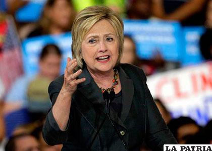 Hillary Clinton, aspirante demócrata a la Casa Blanca /listindiario.com