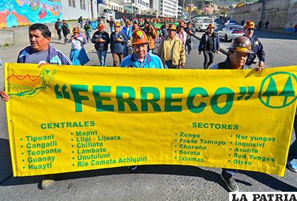 La Confederación de Cooperativas de Bolivia dice que no permitirá la reforma de su ley /APG