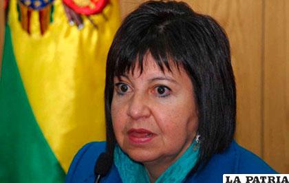 Teresa Morales, ex ministra de Desarrollo Productivo /ANF