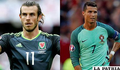 Bale y Cristiano se medirán este miércoles en semifinales /twimg.com
