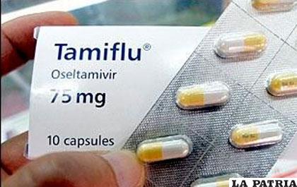 Tamiflu es un medicamento que requiere prescripción médica /tudor-reilly.com