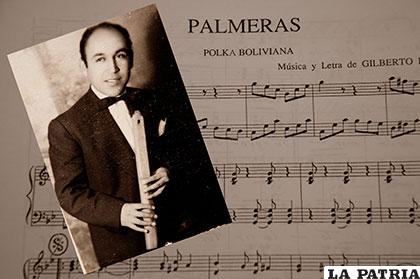 El maestro compositor, Gilberto Rojas Enríquez