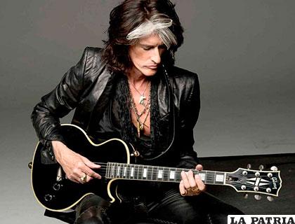 El guitarrista estrella de Aerosmith, Joe Perry /sunoticiero.com