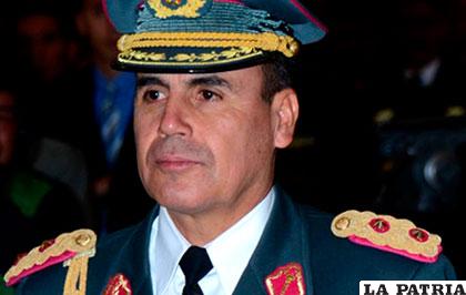 El ex comandante del Ejército, Omar Salinas /ABI