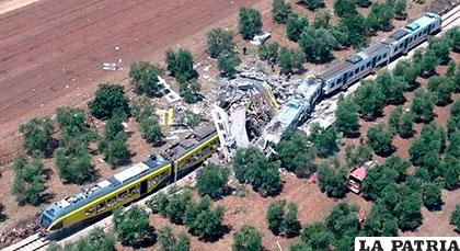 El choque entre dos trenes deja varios muertos