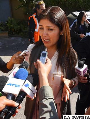 Karen Rojo, alcaldesa de Antofagasta /APG