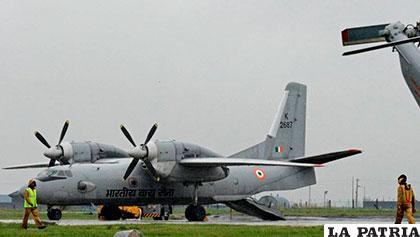 Avión militar Antonov de las Fuerzas Aéreas de la India /la patilla.com