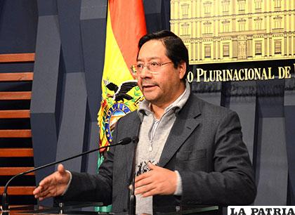 Luis Arce, ministro de Economía /elchacoinforma.com