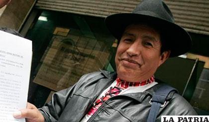 El diputado de oposición, Rafael Quispe /opinion.com.bo