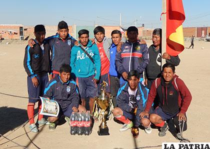 El equipo de Tigres logró el campeonato en la junta vecinal 