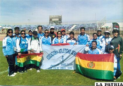 Deportistas orureños en el Campeonato Internacional de Atletismo Sénior en Arica-Chile