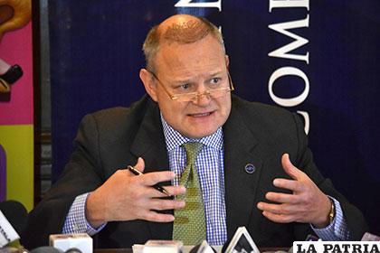 El presidente de la Cámara Nacional de Comercio, (CNC) Fernando Cáceres /APG