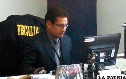 Fiscal Ricardo Condori investiga el hecho /ANF