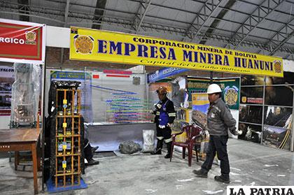 Comenzó la feria minera en Oruro, con la presencia de más de 60 participantes
