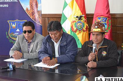 Autoridades anuncian proyectos de impacto para el departamento de Oruro