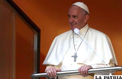 El Papa Francisco en la ceremonia de bienvenida a la XXXI Jornada Mundial de la Juventud /Taringa.net