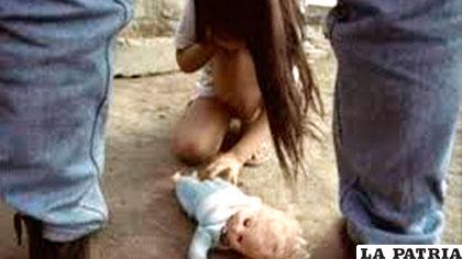 El agresor sexual de la niña está prófugo